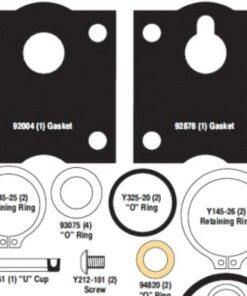 637434 Air Section Repair Kit Fit ARO Parts