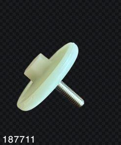 P187711 Plate Diaphragm Fluid Acetal Fit Graco Husky515