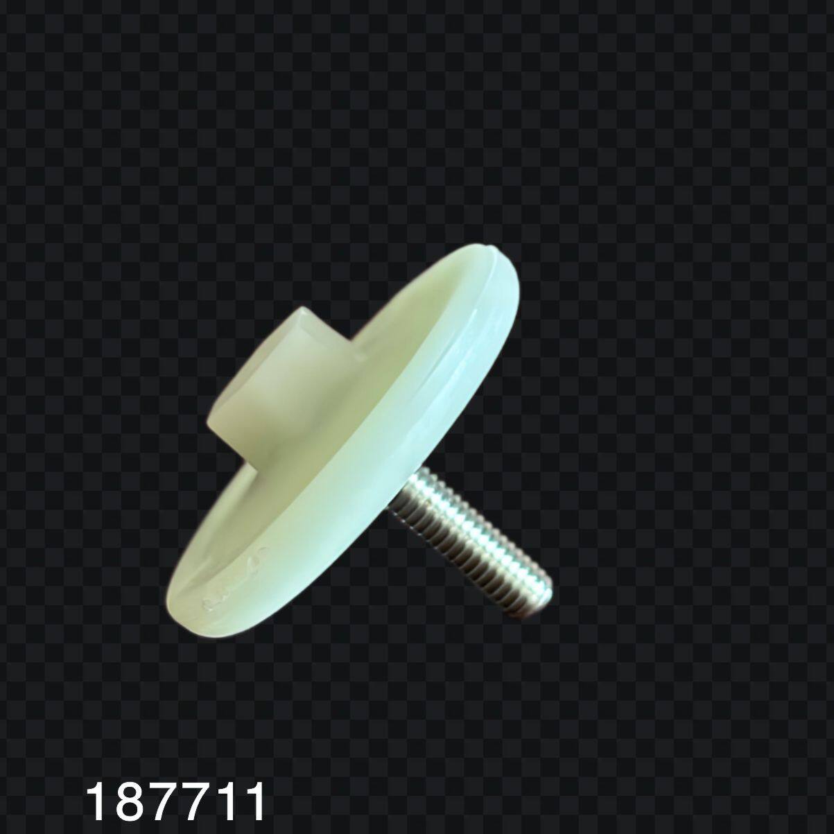 P187711 Plate Diaphragm Fluid Acetal Fit Graco Husky515