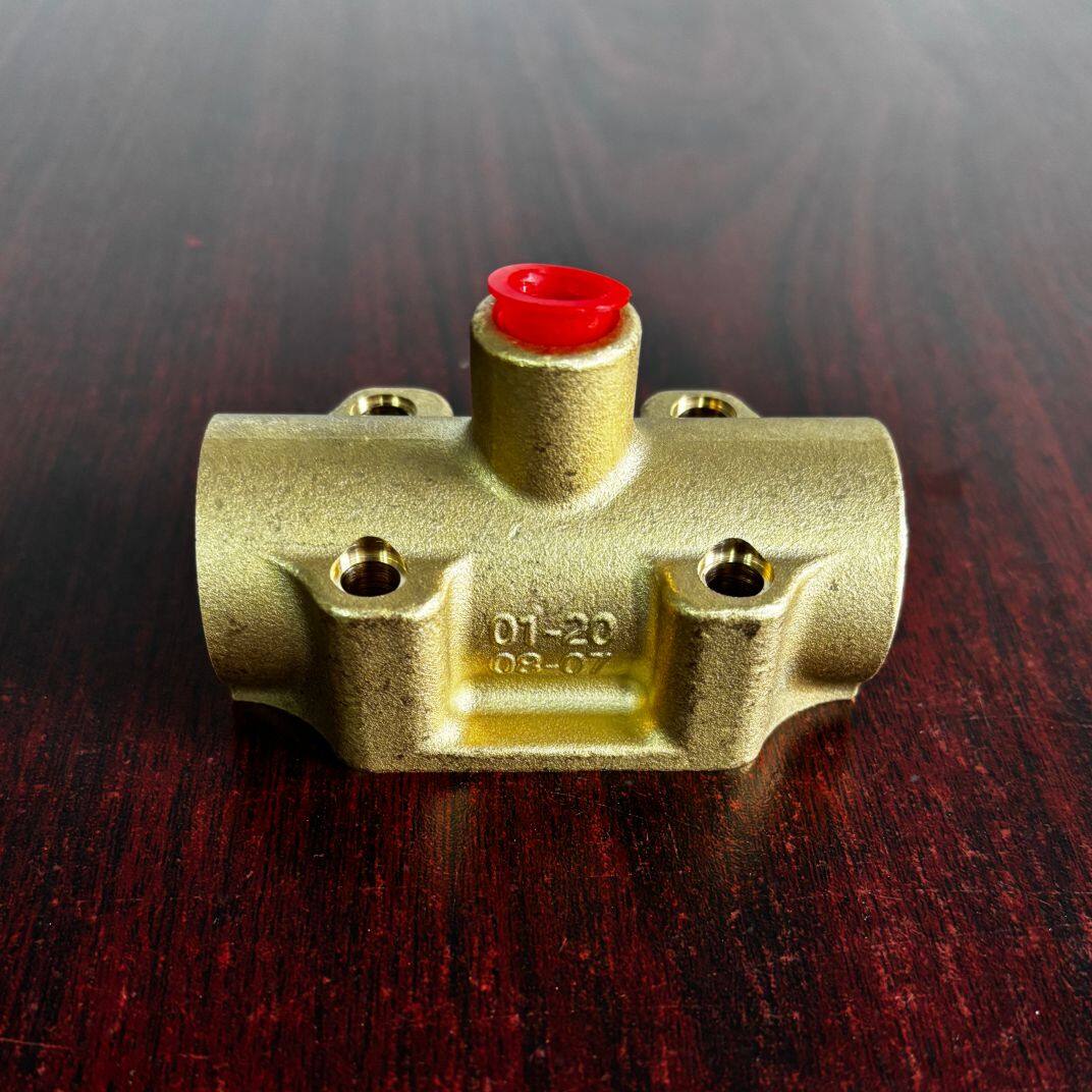 P01-2008-07 Air Valve Assembly Brass Fit Wilden Pumps