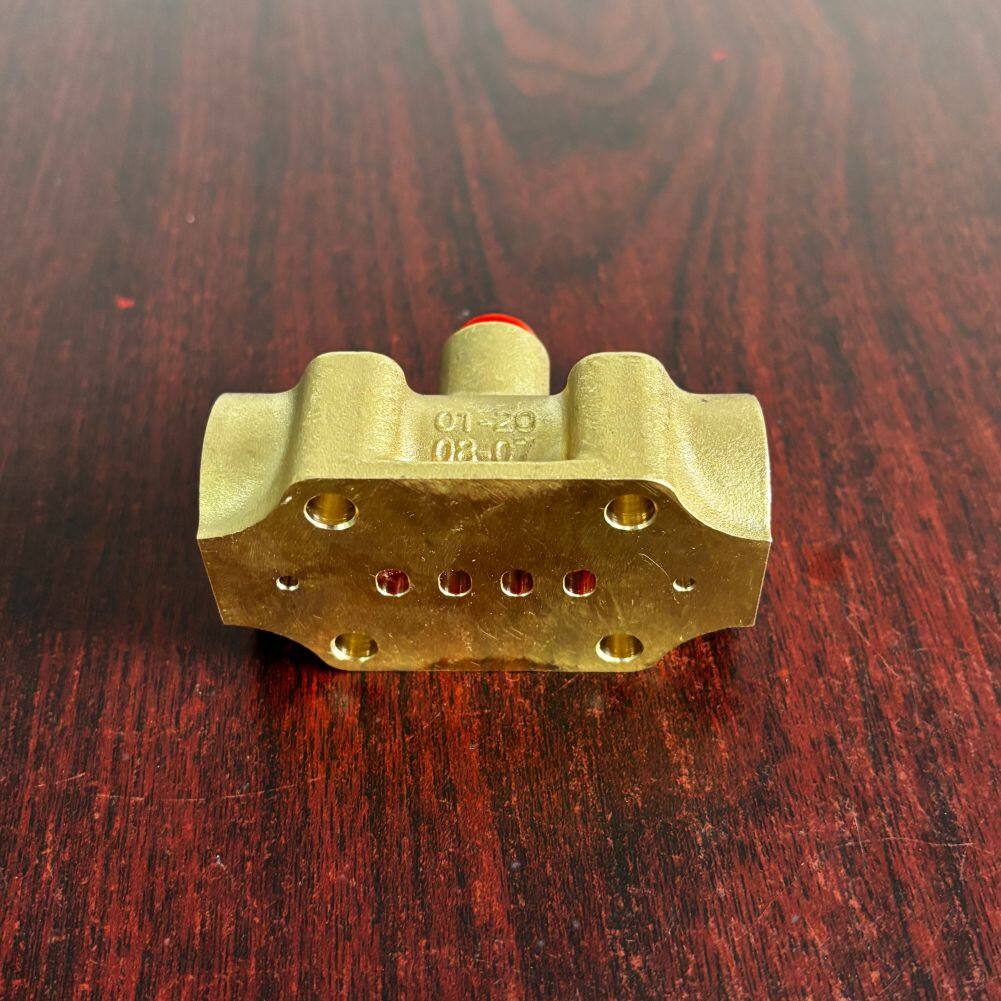 P01-2008-07 Air Valve Assembly Brass Fit Wilden Pumps